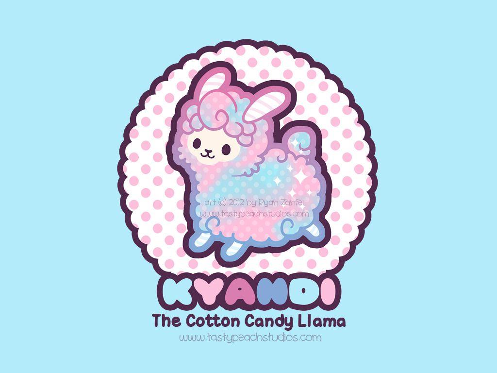 1024x768 A cute little wallpaper of my new cotton candy