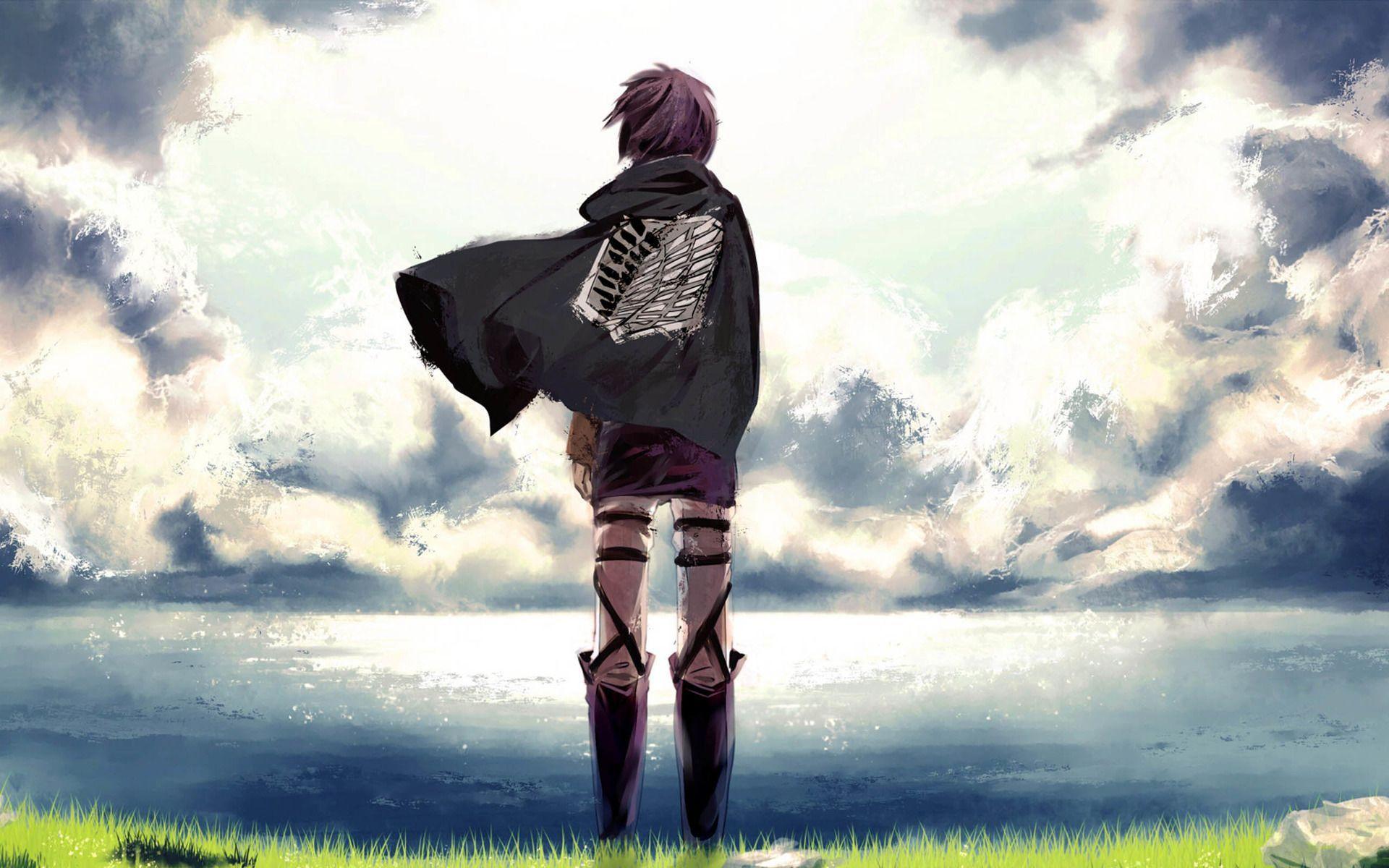 1920x1200 Walking Alone Full HD Anime Wallpaper