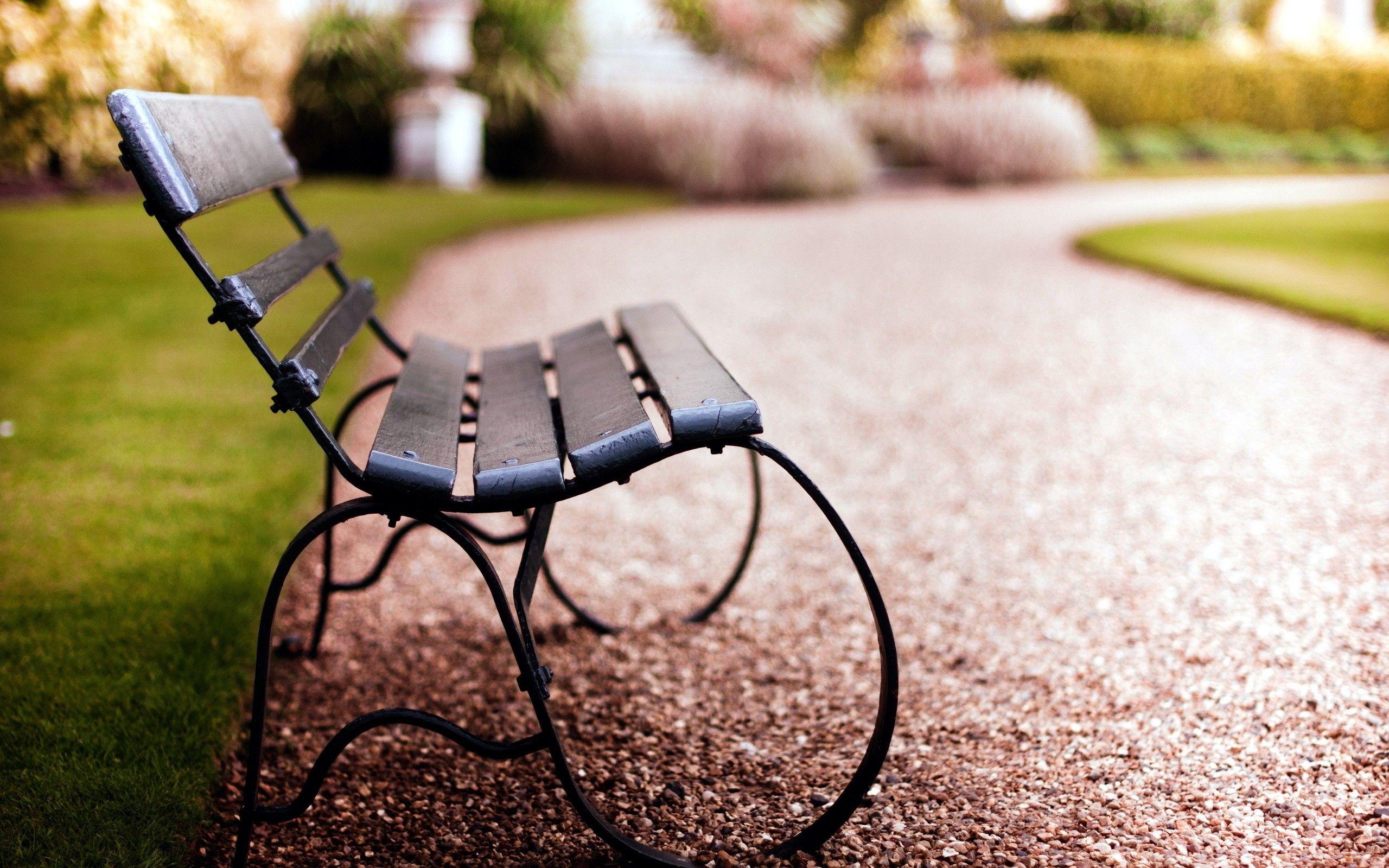 2560x1600 nature, bench, parks wallpaper