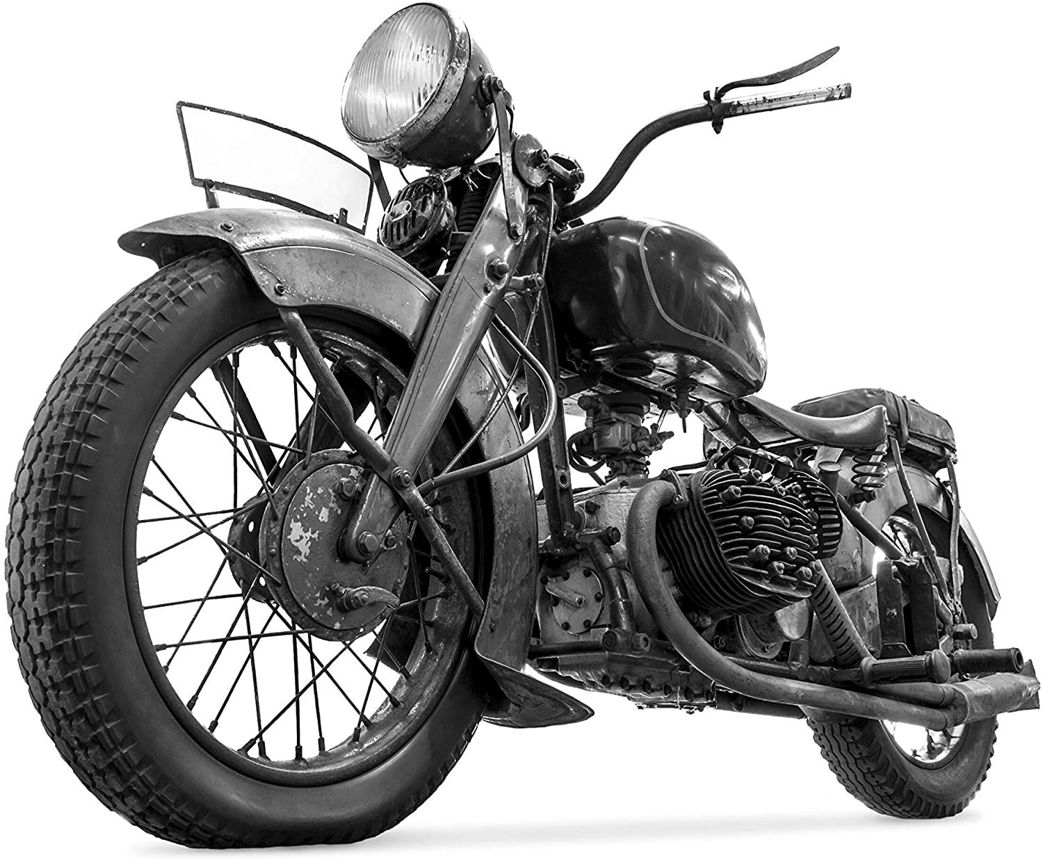 1500x1237 Wandmotiv24 Wall Mural Motorbike Retro Vintage Bike M 250 X 175cm Strips Photo Wallpaper, Mural, Motif Wallpaper, Non Woven Wallpaper Motorsport Vehicle M6146: Amazon.co.uk: DIY & Tools