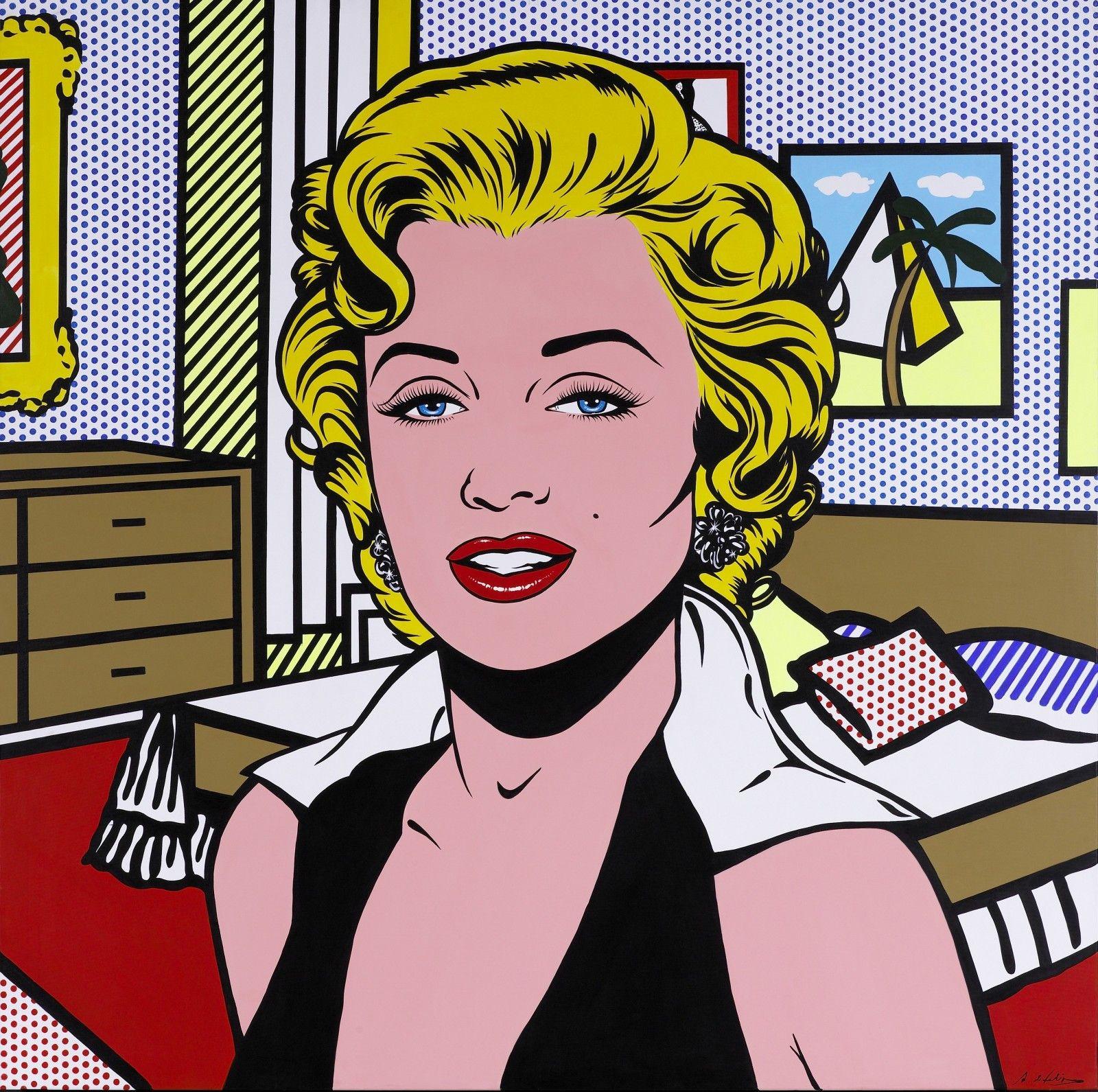 1600x1591 illustration, cartoon, vintage, comics, pop art, Roy Lichtenstein, album cover, comic book, fiction. Mocah.org HD Desktop Wallpaper