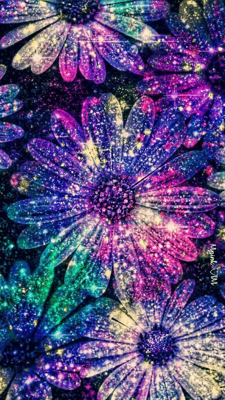 Glitter Flower Wallpapers - Top Free Glitter Flower Backgrounds - WallpaperAccess