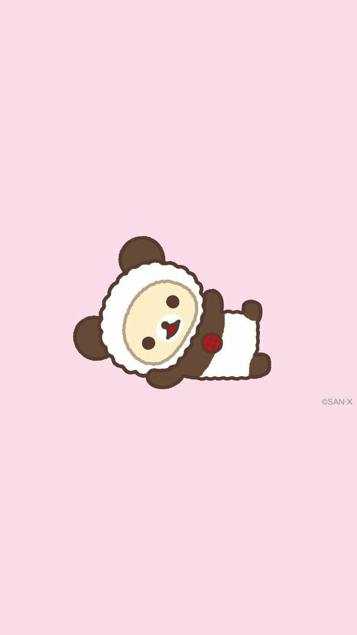 720x1280 Animals, Art, Background, Bears, Beautiful, Beauty, Cartoon, Cute Baby, Design, Drawing, Illustration, Kawaii, Panda, Pink, Rilakkuma, San X, Sweets, Wallpaper, We Heart It, Pink Background, Beautiful Art, Pastel Color, Korilakkuma, Beauty Art, Wallpaper