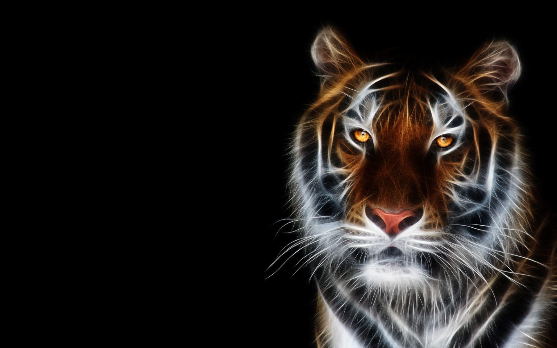 1920x1200 Neon Animals Wallpaper