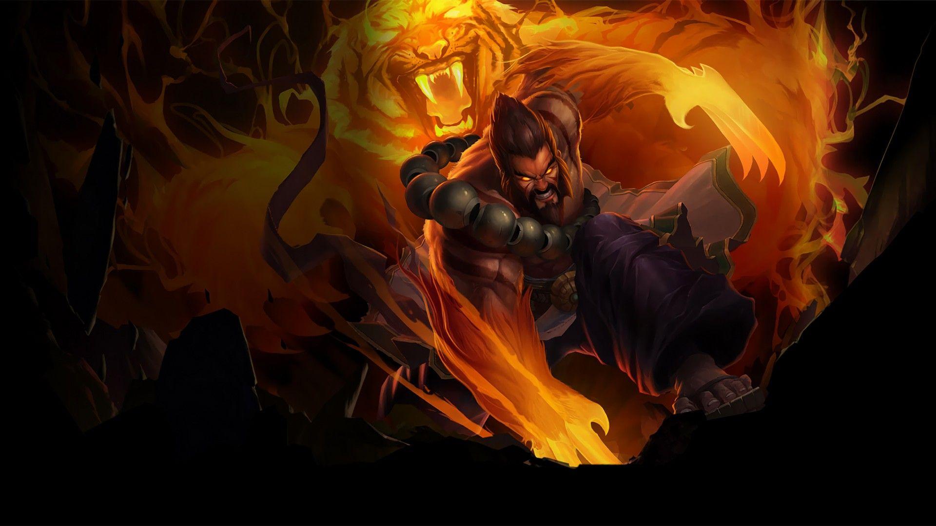 1920x1080 Spirit Guard Udyr Tiger v2. Wallpaper & Fan Arts. League Of Legends