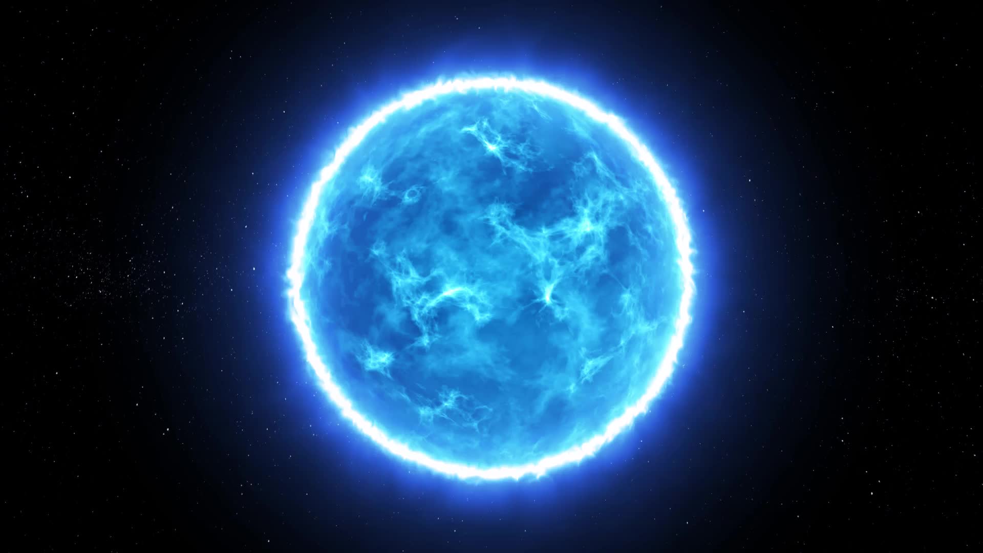 1920x1080 Blue Star F Hình nền sống