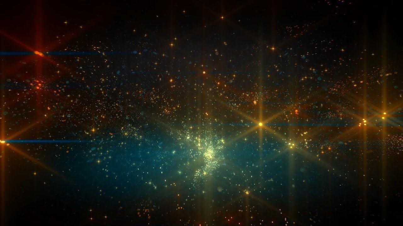 1280x720 4K Golden Blue Space Stars - Nền chuyển động ## AAvfx Live Wal.  vào năm 2020. Nền chuyển động, Không gian xanh, Hình nền động