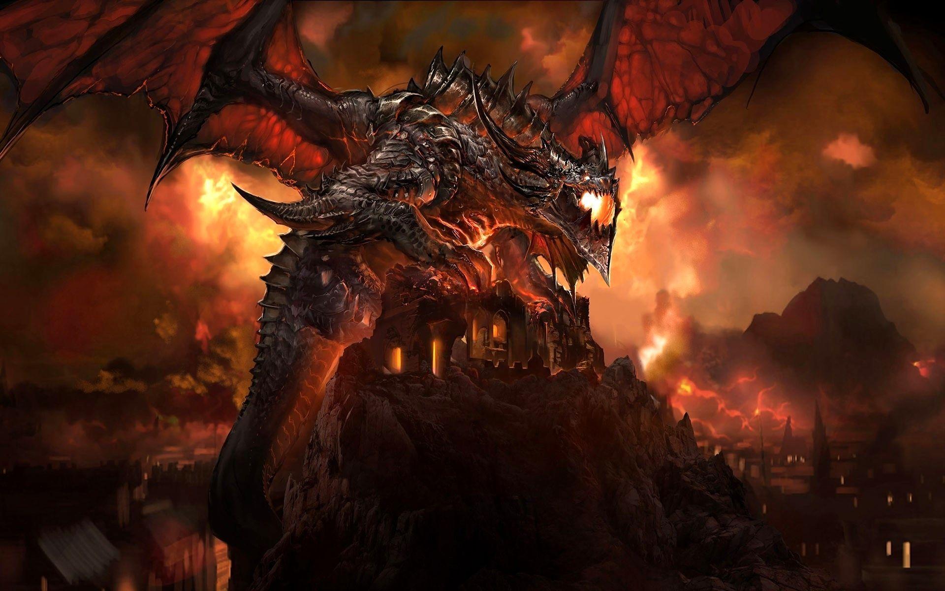 1920x1200 Epic Dragon PC Wallpaper