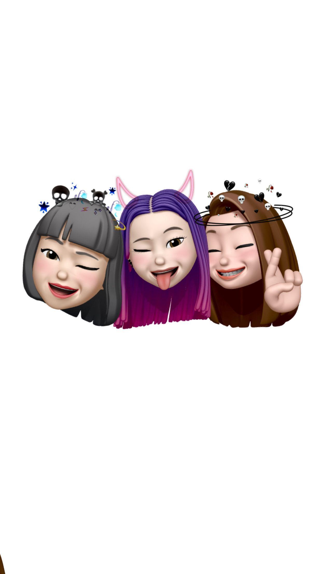 1242x2208 Memoji. Animasi desain karakter, Gadis animasi, Ilustrasi karakter