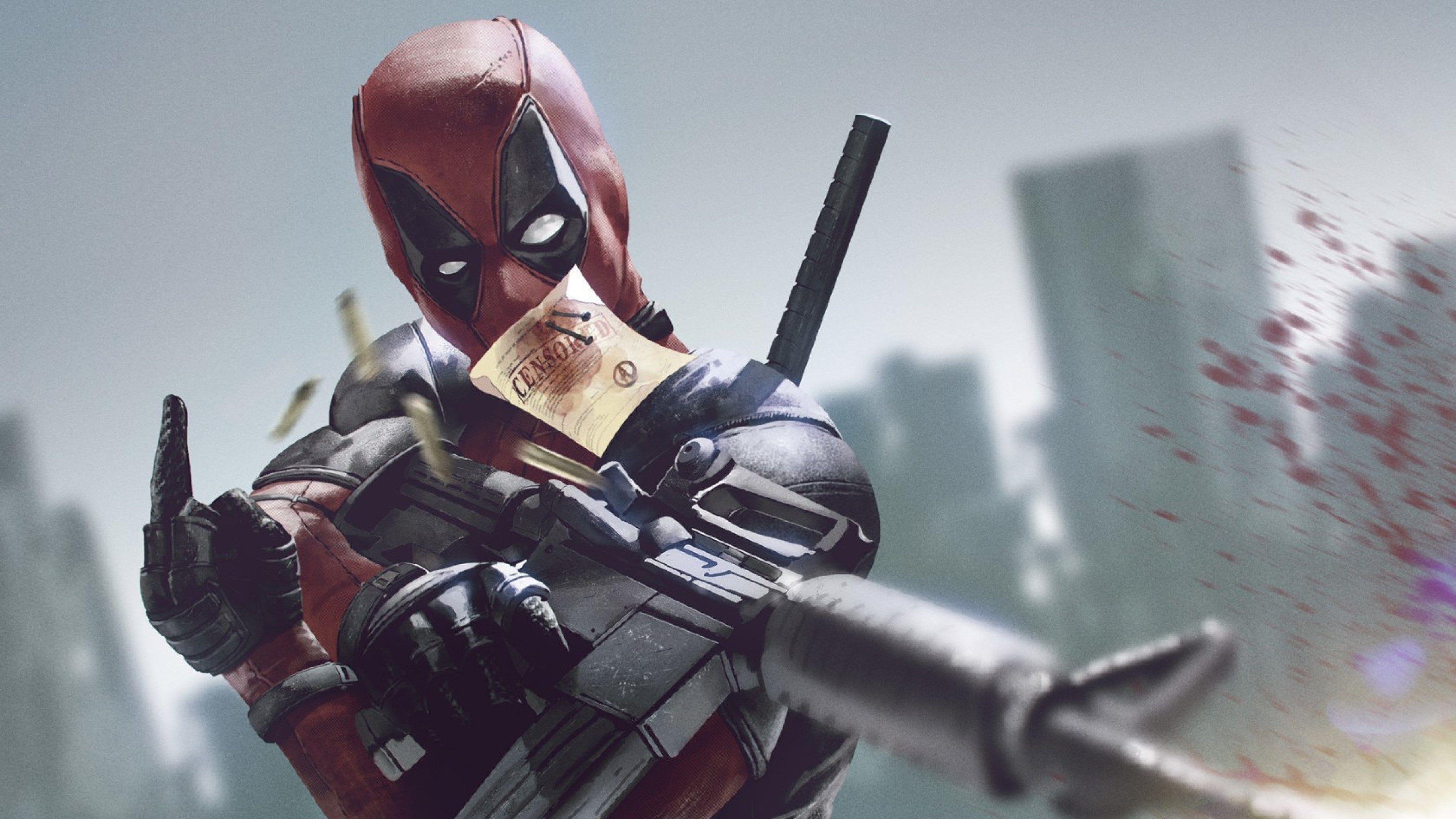 3840x2160 deadpool 4k wallpaper free download for desktop