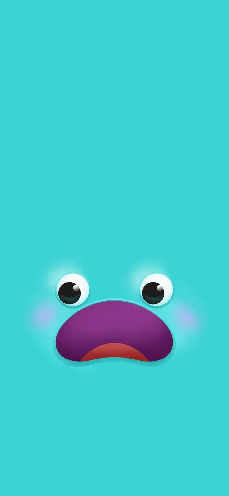 768x1664 Cartoon Emoji Funny iOS 14 4K Wallpaper Download Free ⋆ Traxzee