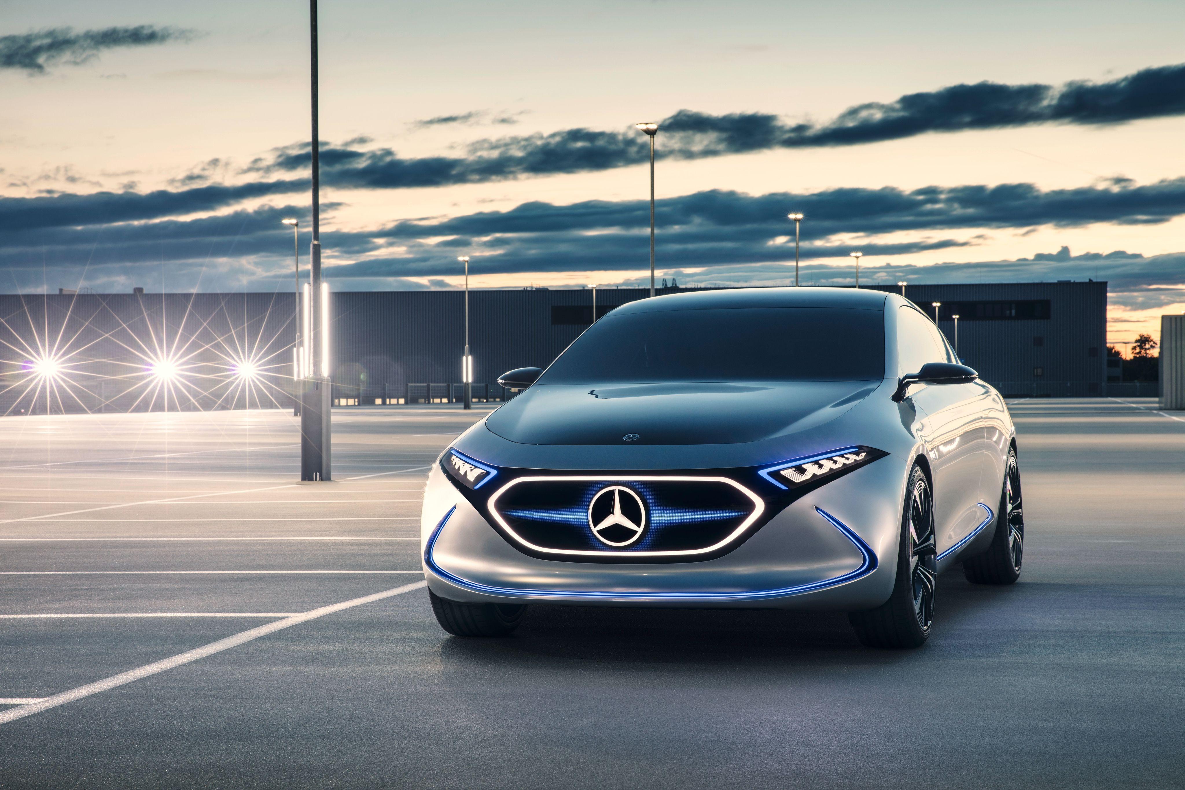 4096x2731 #Mercedes Benz Concept EQ A, #Frankfurt Motor Show, #Electric Cars, K,. Mocah.org HD Desktop Wallpaper