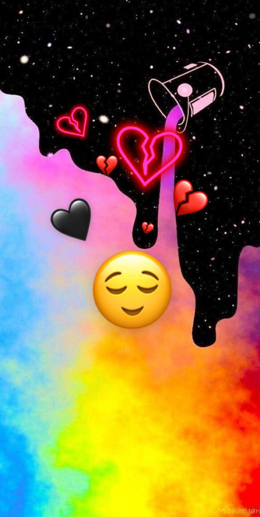 902x1792 Covered heart break. Cute emoji wallpaper, Emoji wallpaper iphone, Cartoon wallpaper iphone
