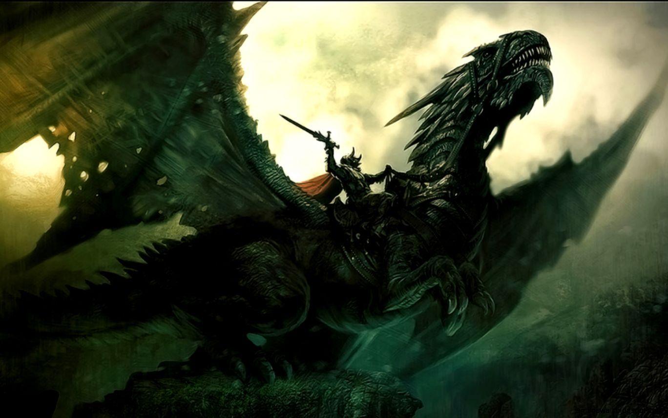 1368x855 Epic Dragon Wallpaper