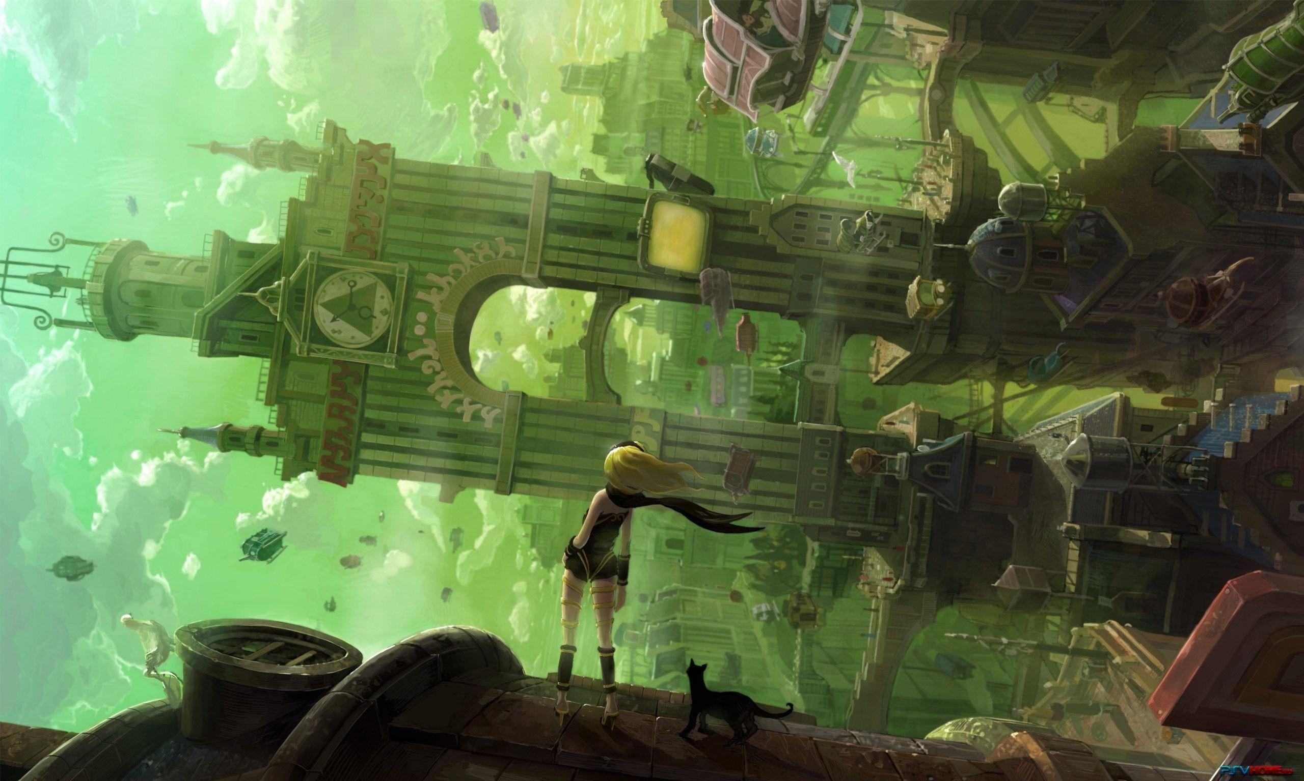 2560x1535 video games, Kat, Gravity Rush, Playstation Vita wallpaper