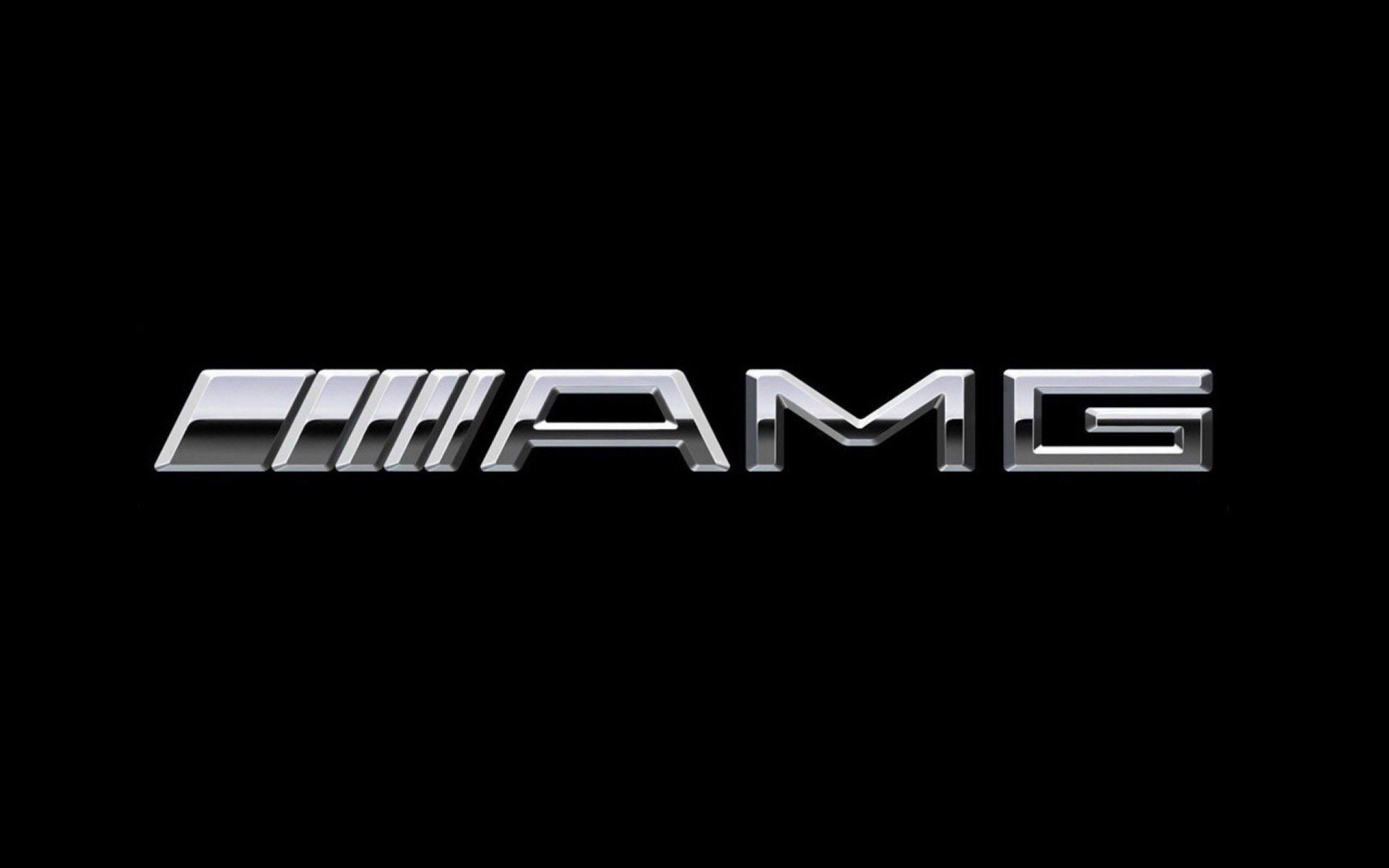 2880x1800 Mercedes AMG Logo Wallpaper