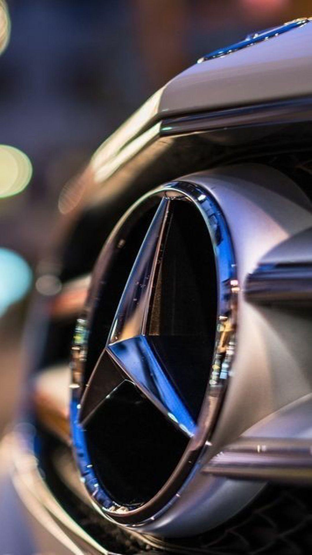 1080x1920 Mercedes Benz Front Logo HD Mobile Wallpaper Wallpaper 4k Phone HD Wallpaper