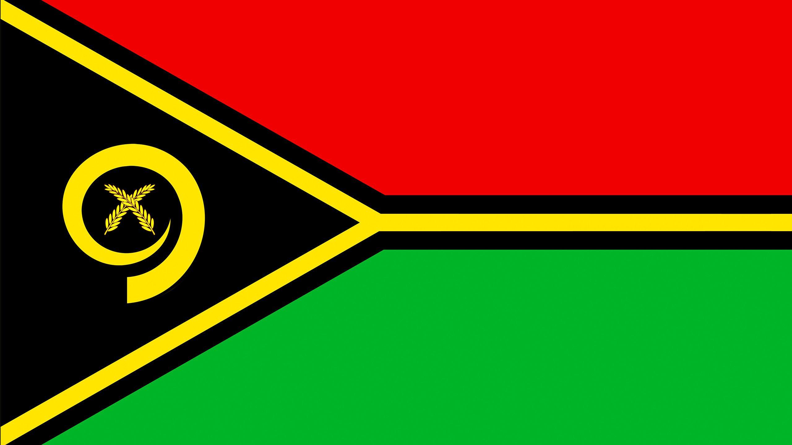 2560x1440 Photo Vanuatu Flag 2560x1440