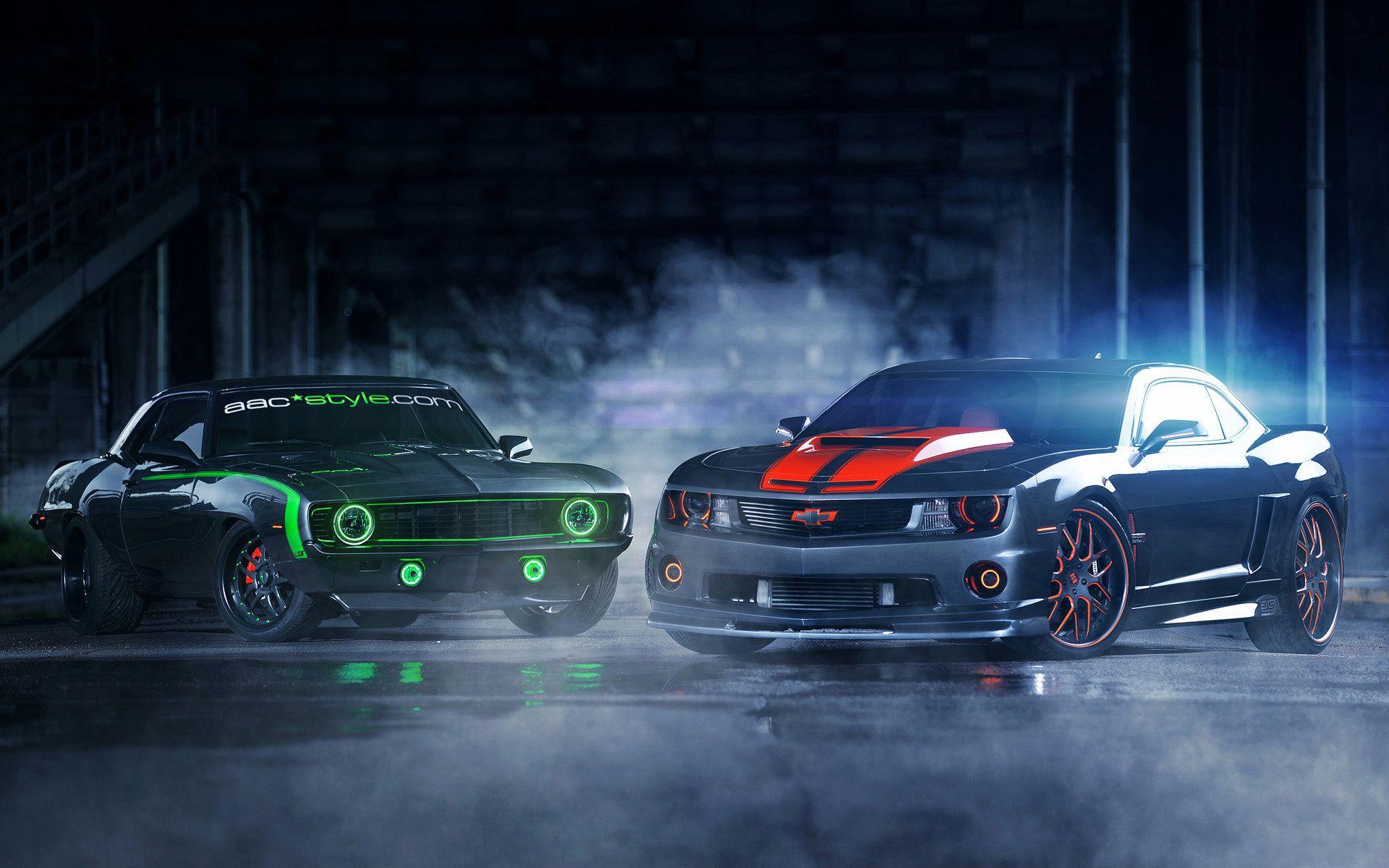 1920x1200 Old Camaro Wallpaper