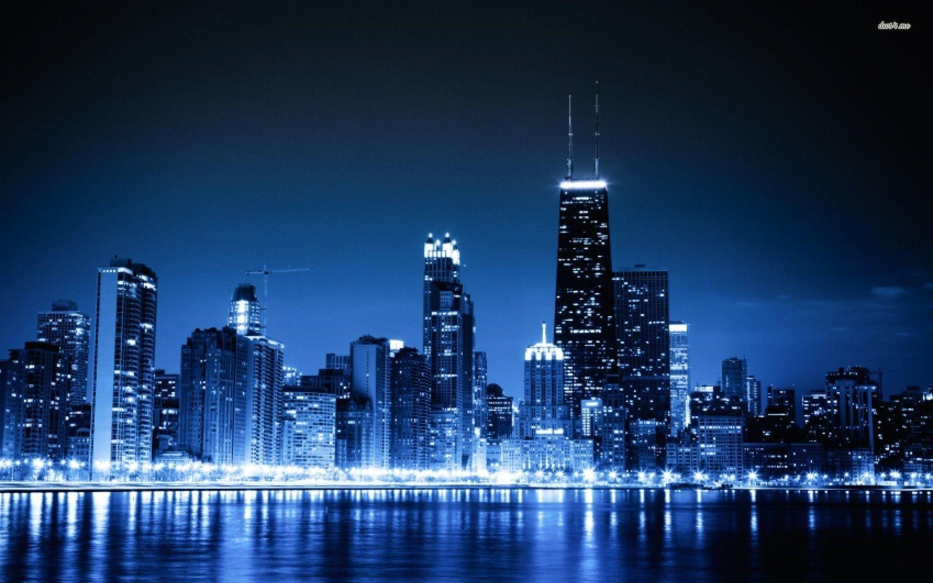 1920x1200 chicago streets - Поиск в Google. Chicago wallpaper, Chicago at night, Chicago skyline