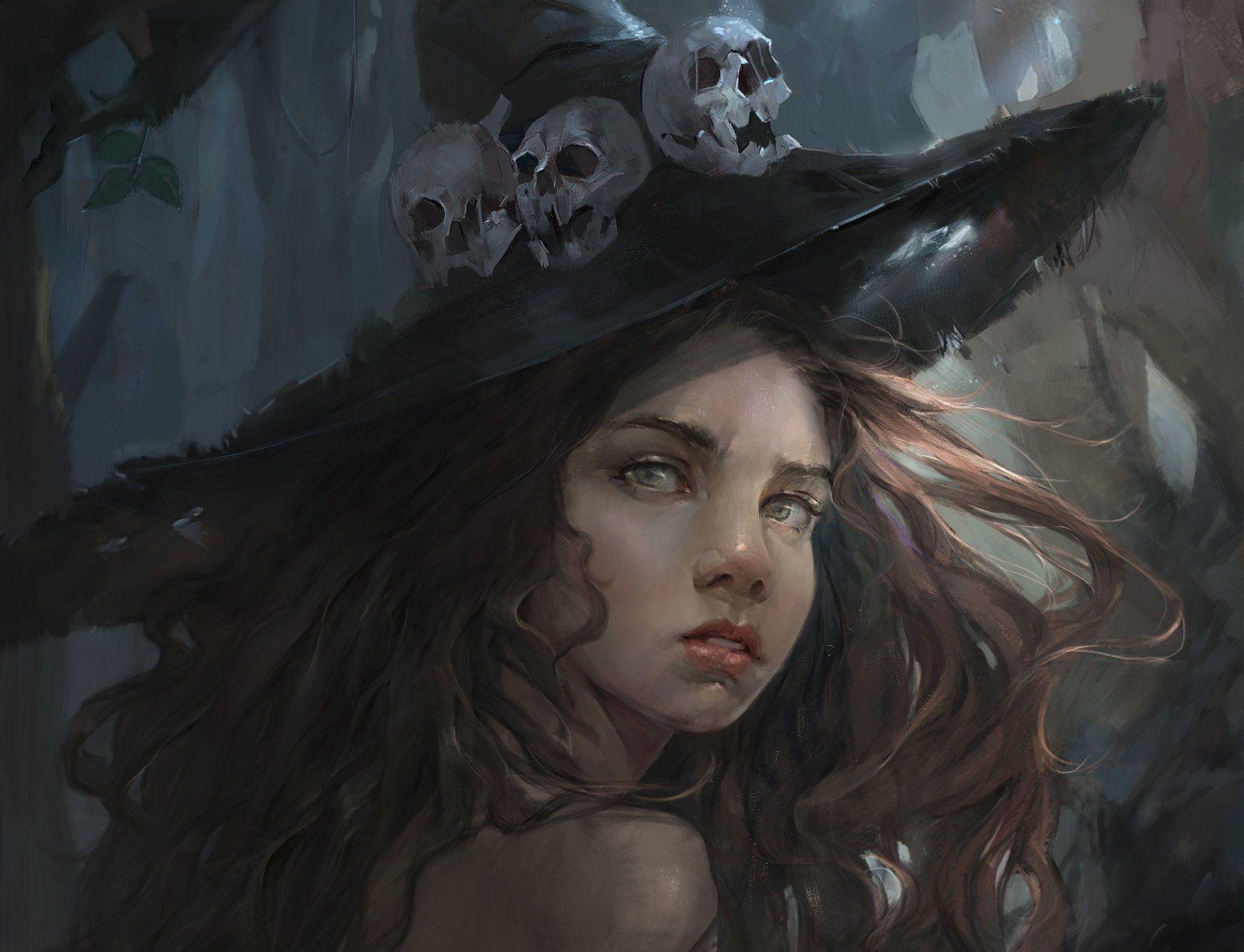 Witch Girl Wallpapers Top Free Witch Girl Backgrounds Wallpaperaccess 9988