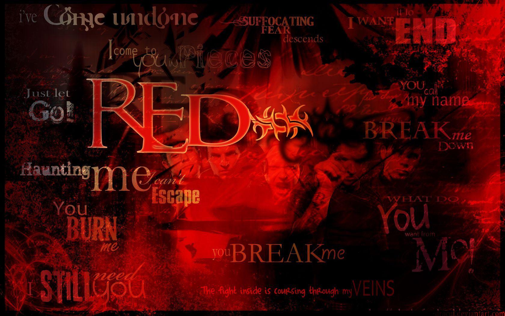 1680x1050 RED Wallpaper. Cool bands, Christian rock bands, Christian rock