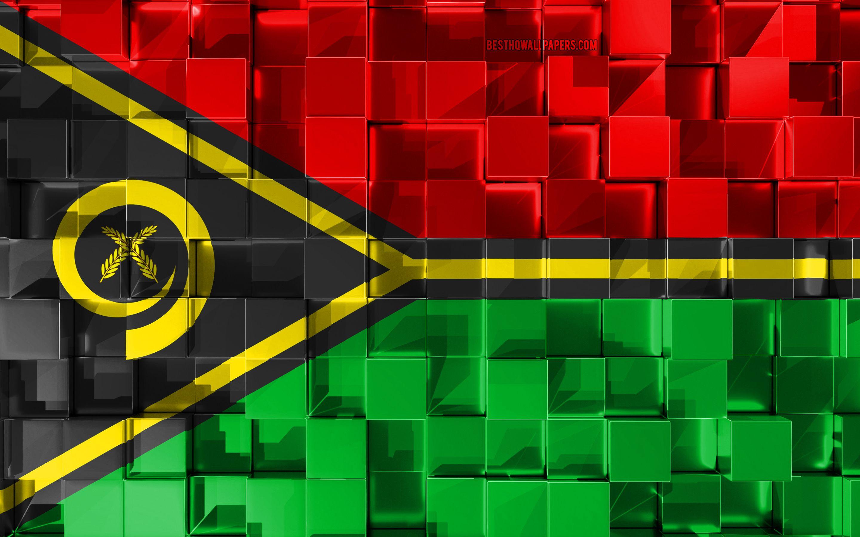 2880x1800 Download wallpaper Flag of Vanuatu, concrete texture, stone background, Vanuatu flag, Asia, Vanuatu, flags on stone for desktop with resolution 2880x1800. High Quality HD picture wallpaper