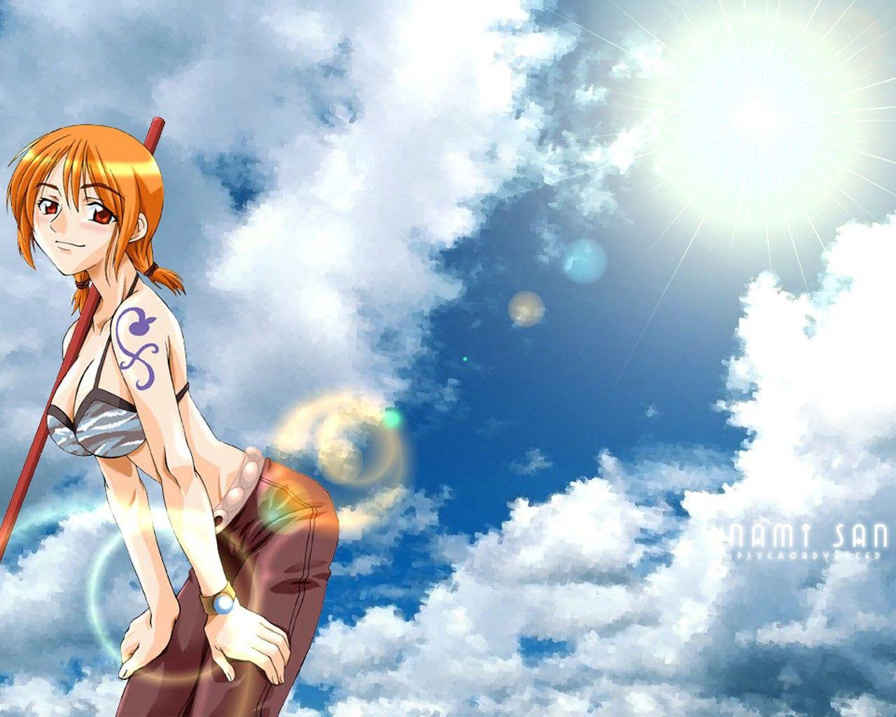 1280x1024 Rainbow anime girl Snatch wallpaper and image, picture, photo
