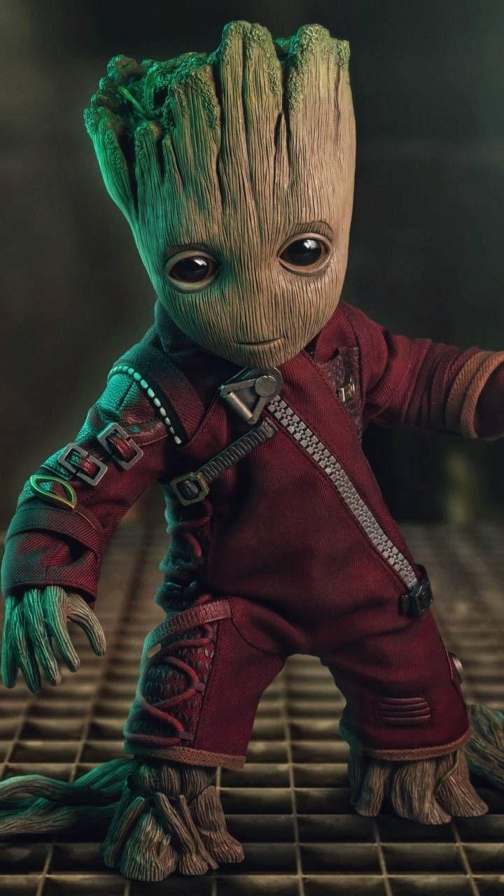 720x1280 Download Baby Groot Wallpaper by jhadial now. Browse millions of popular baby Wallpaper. Superhero wallpaper, Marvel wallpaper, Groot marvel