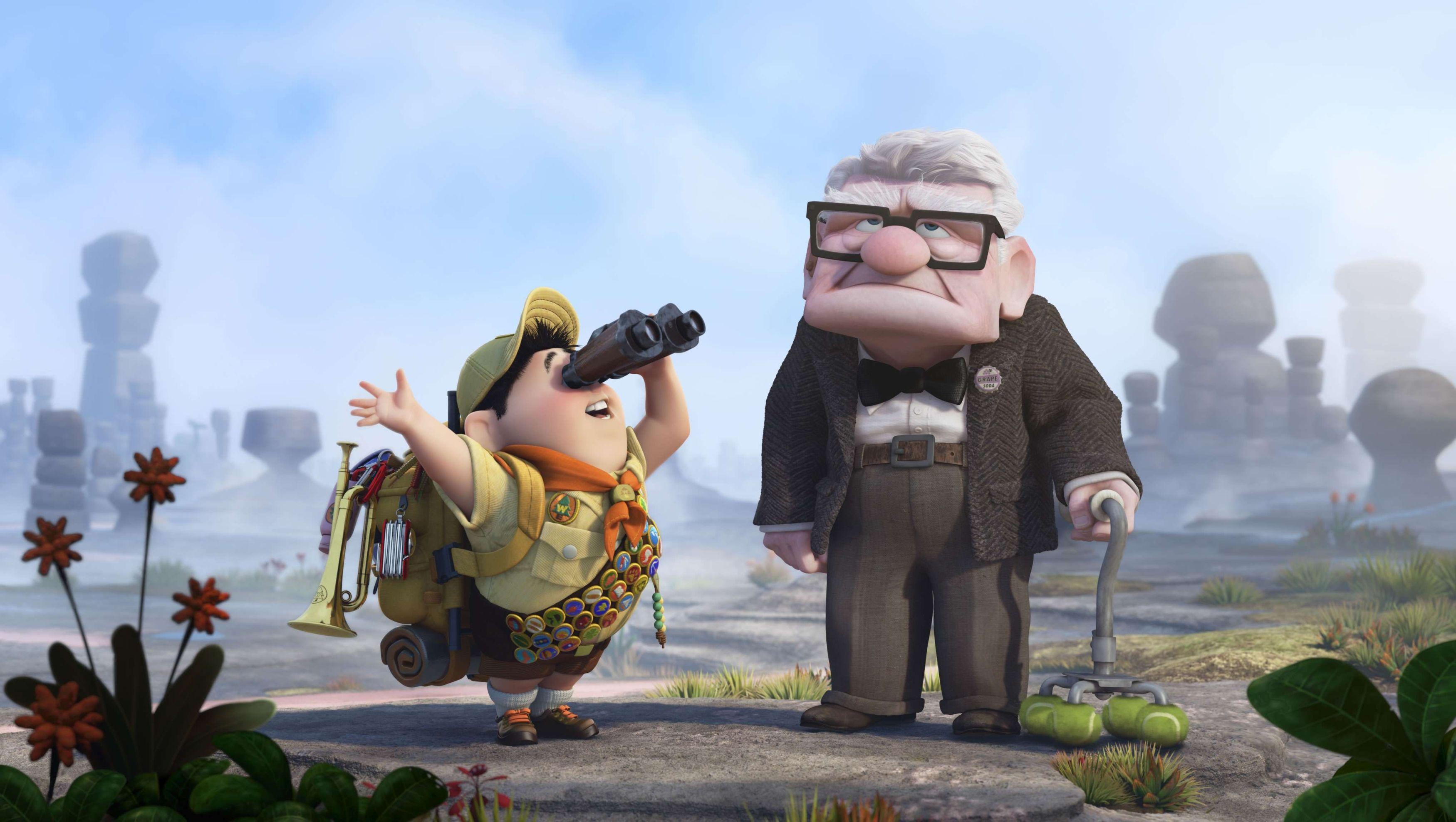 3500x1977 Download Free Up Pixar Wallpaper