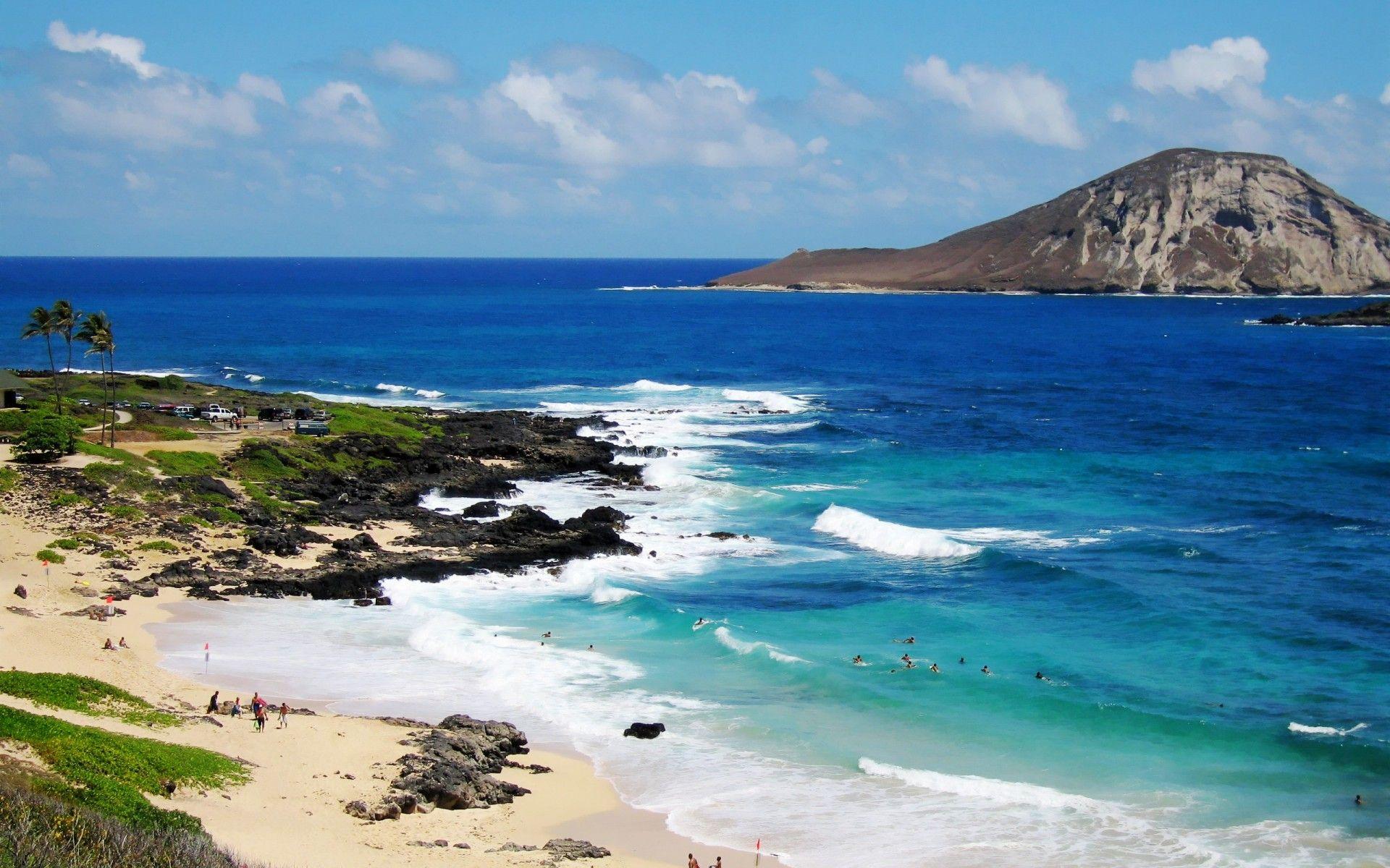 1920x1200 Makapuu Beach Oahu Hawaii wallpaper. Makapuu Beach Oahu Hawaii