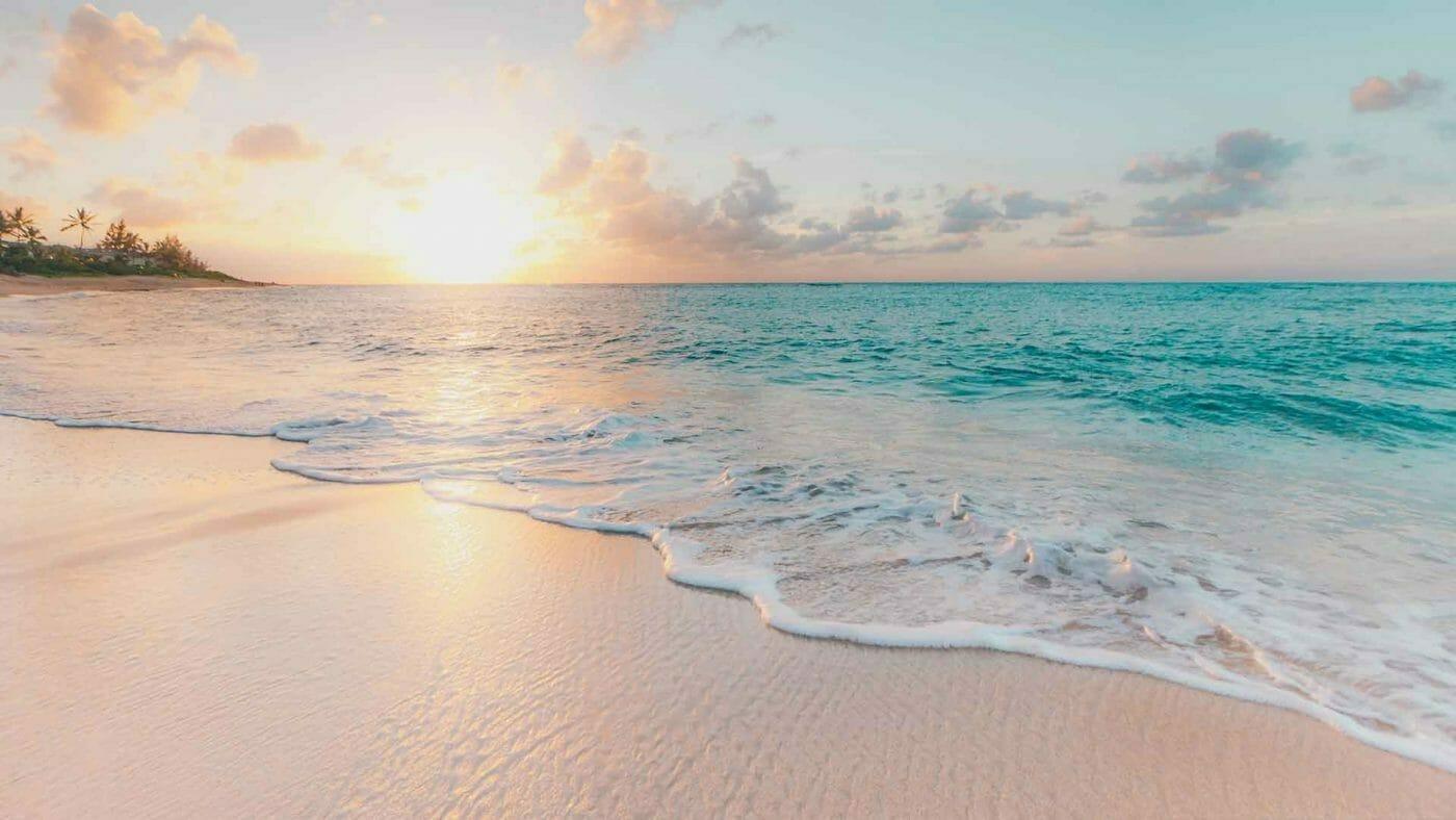 1400x788 (HD) Beach Wallpaper For Your iPhone & Desktop