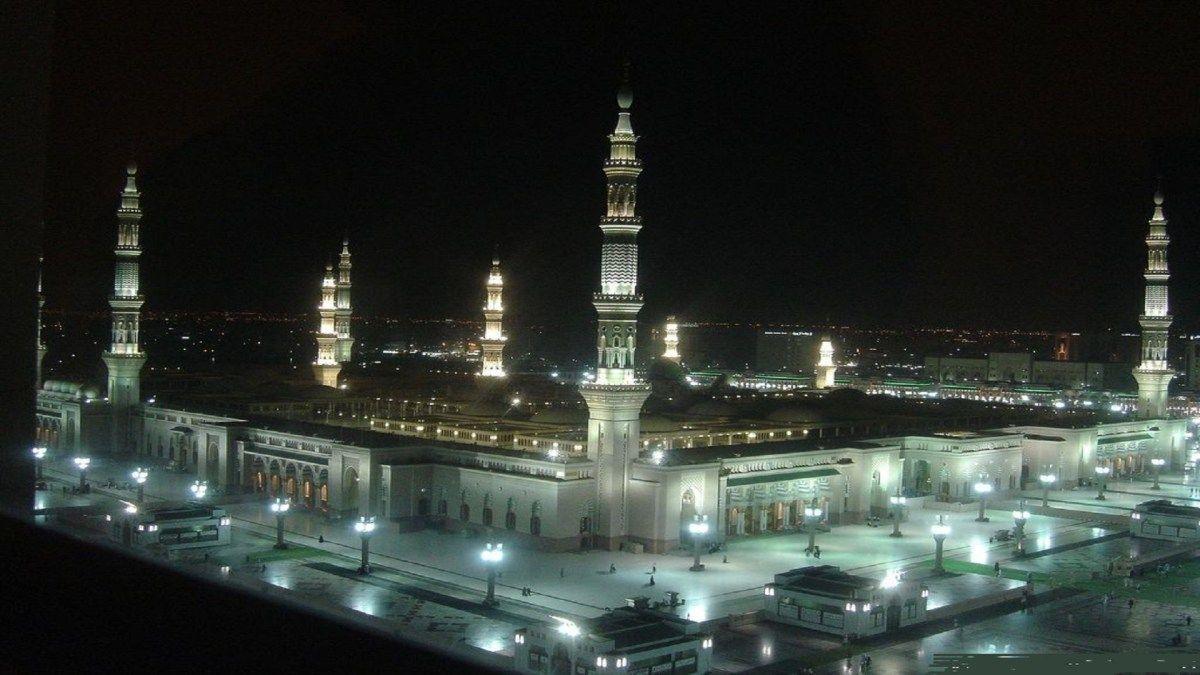 1200x675 Madina Sharif HD Photo Download. HD Photo Madina Sharif Download. Beautiful mosques, Mosque, Mecca masjid