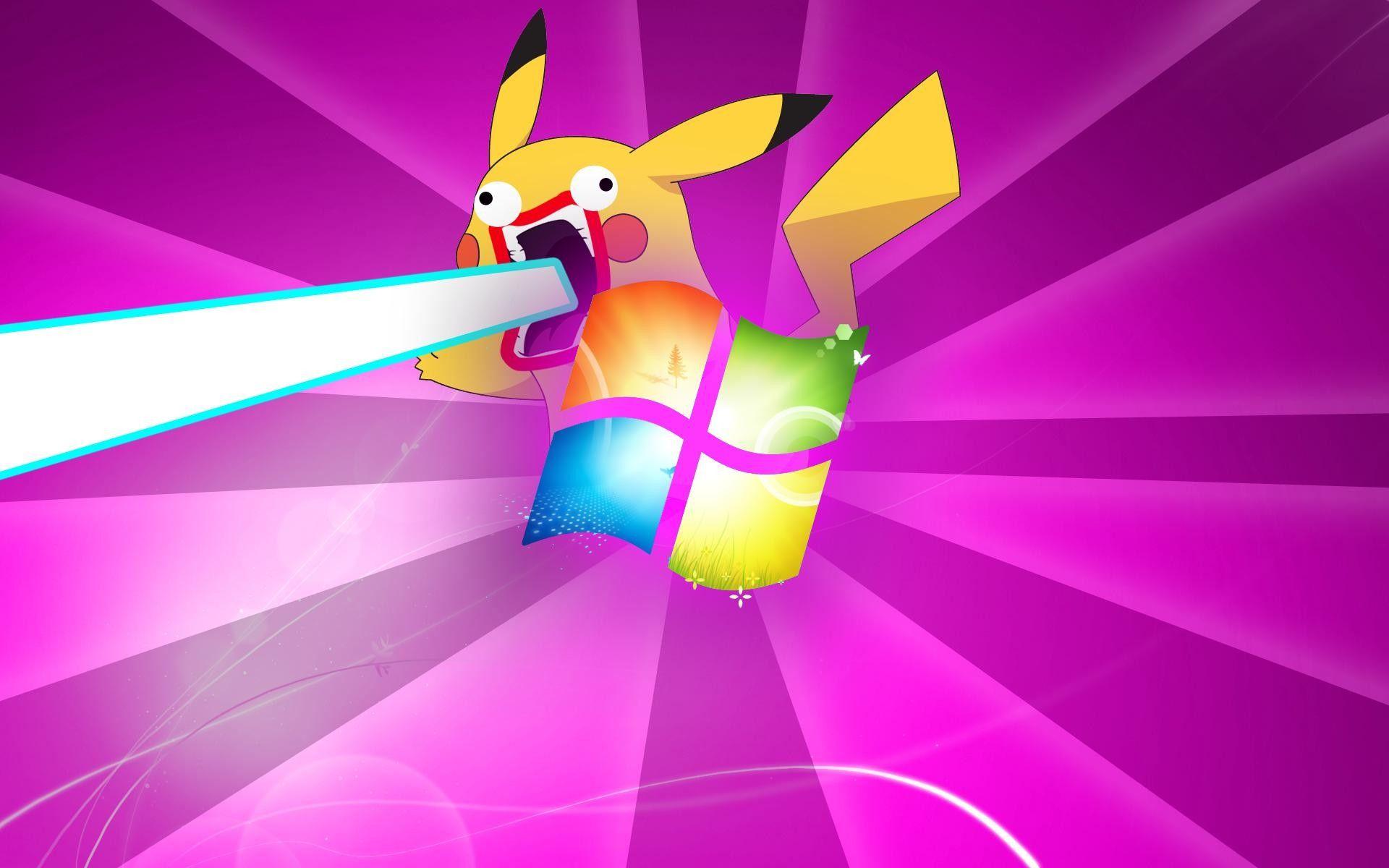 1920x1200 Windows 7 Pokemon Wallpaper