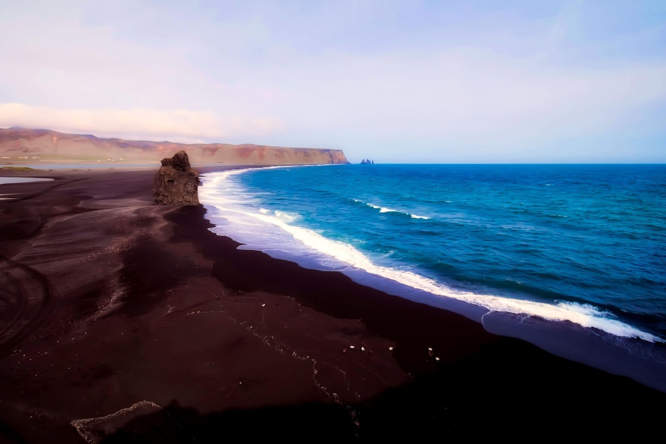2560x1707 Beach Ocean Sea Coast Wallpaper · Wallpaper