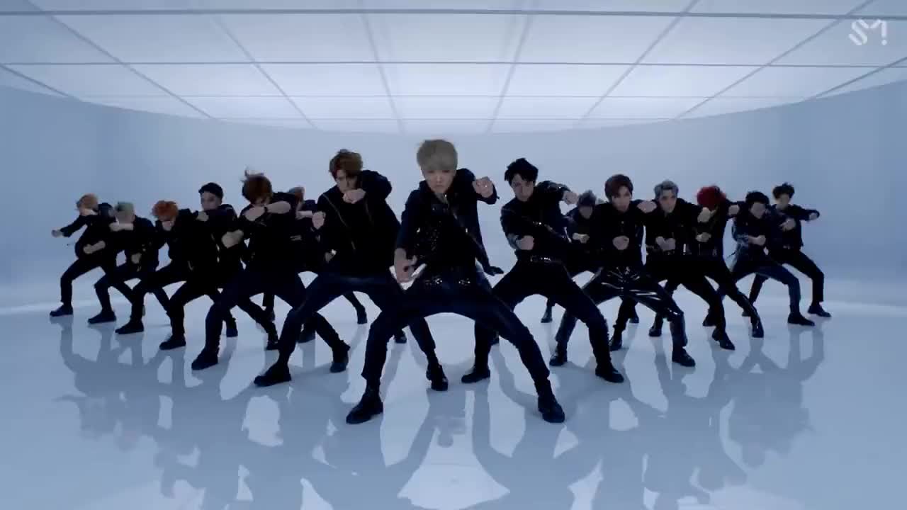 1280x720 NCT Black On Black Wallpaper