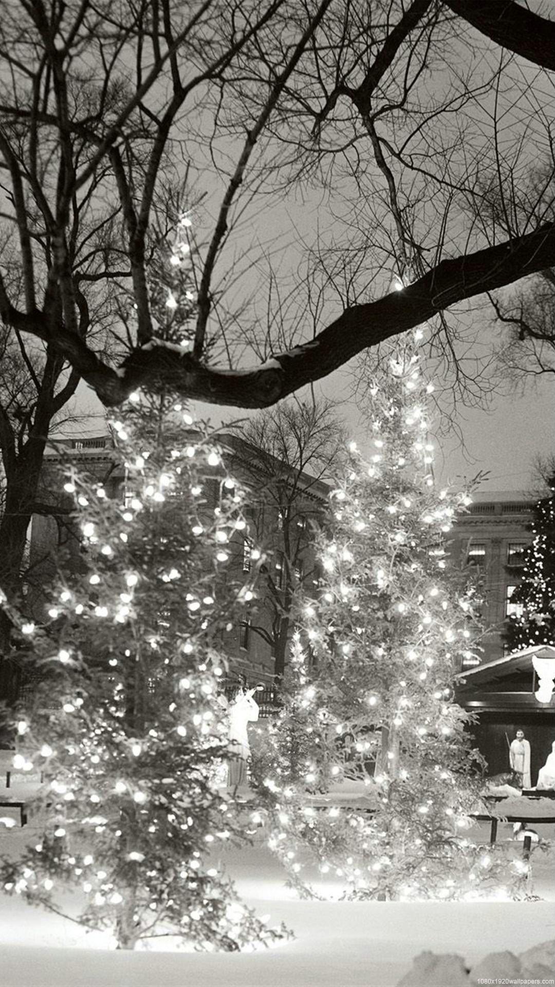 1080x1920 Winter Christmas Holiday Wallpaper HD