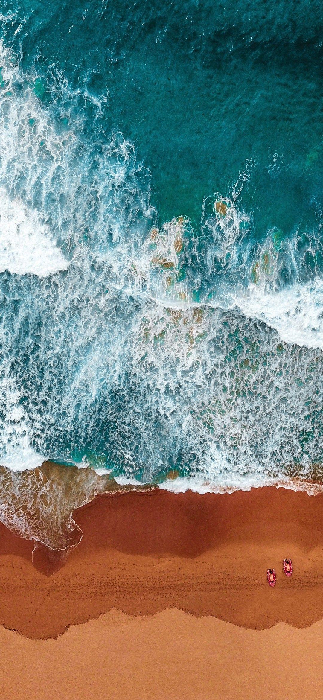 1080x2340 Download Xiaomi Black Shark 2 Wallpaper (37 FHD+ Walls). Aerial beach photography, Aerial view, Beach photo