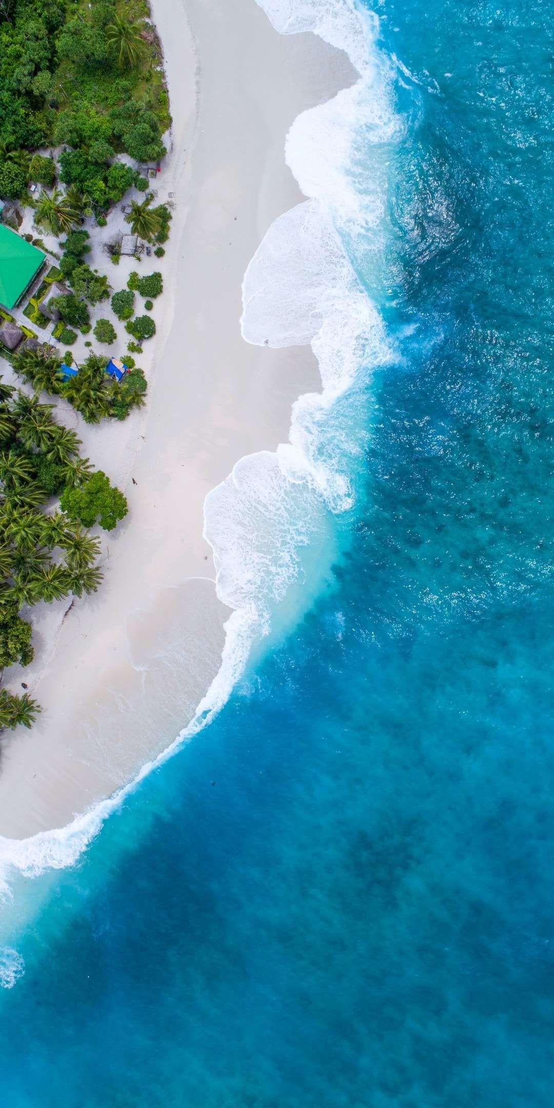 1080x2160 Free download Maldives Beach Beautiful Aerial View iPhone Wallpaper B L U E in [1080x2160] for your Desktop, Mobile & Tablet. Explore 4k Drone View Beach Wallpaperk Drone