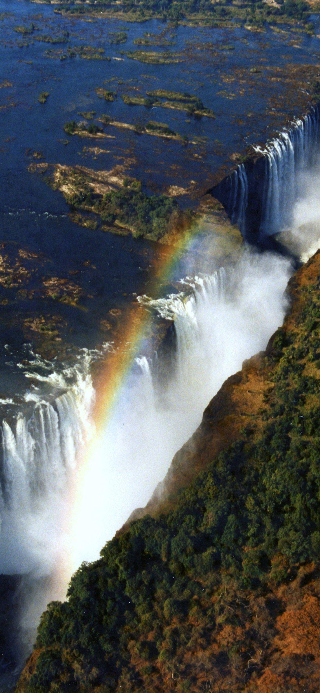 1242x2688 Victoria Falls Livingstone Zambia Zimbabwe iPhone 11 Wallpaper Free Download