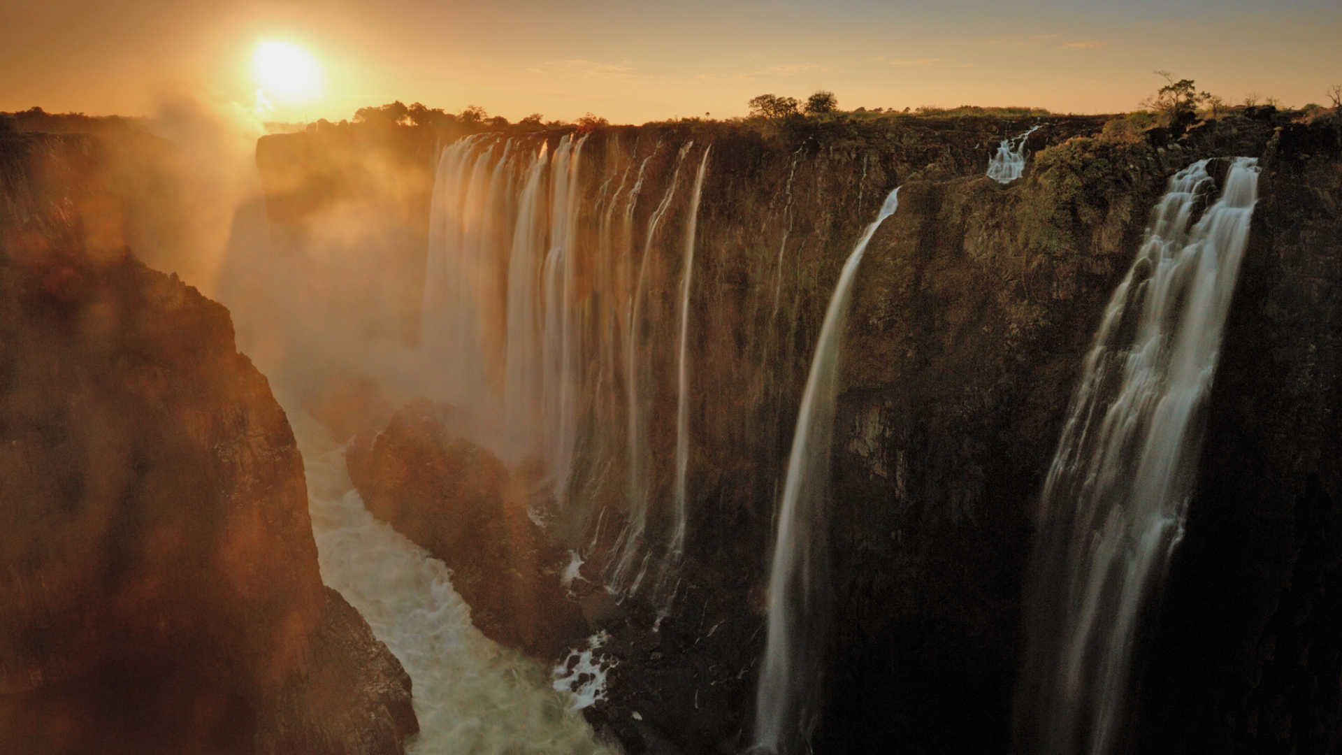 1920x1080 Victoria Falls National Park Wallpaper