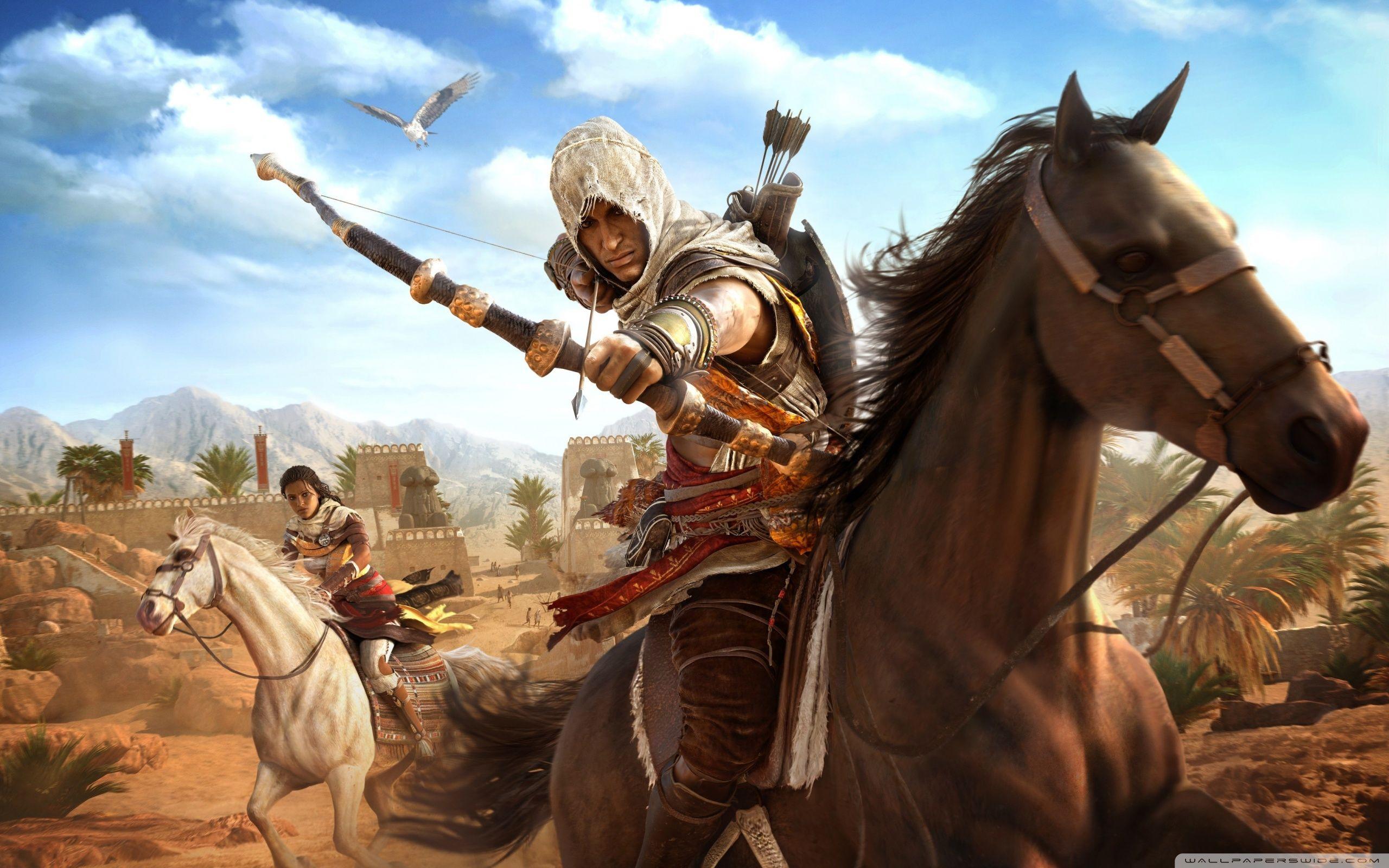 2560x1600 Assassin's Creed Origins game Ultra HD Desktop Background Wallpaper for 4K UHD TV : Widescreen & UltraWide Desktop & Laptop : Multi Display, Dual Monitor : Tablet
