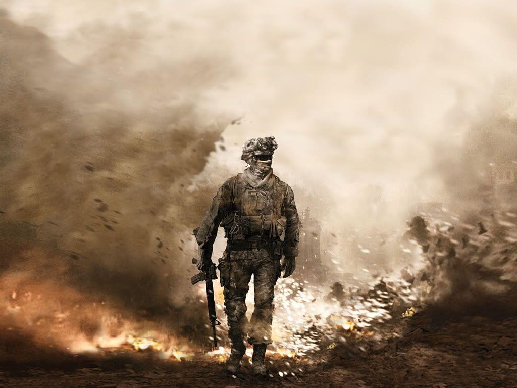 1024x768 Soldier Wallpaper