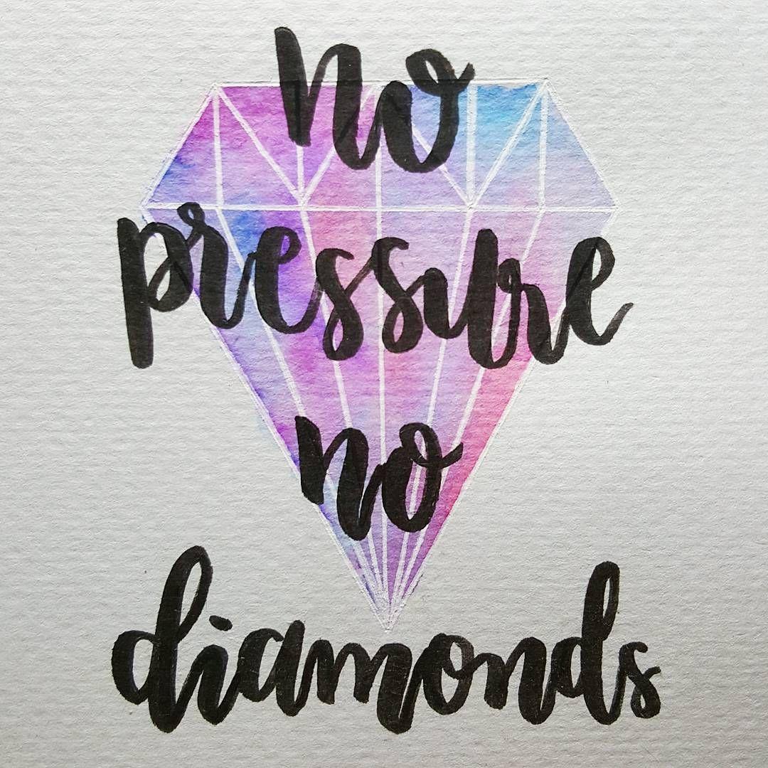 1080x1080 No pressure no diamonds photo. Teaching quotes, No pressure no diamonds, Pressure quotes