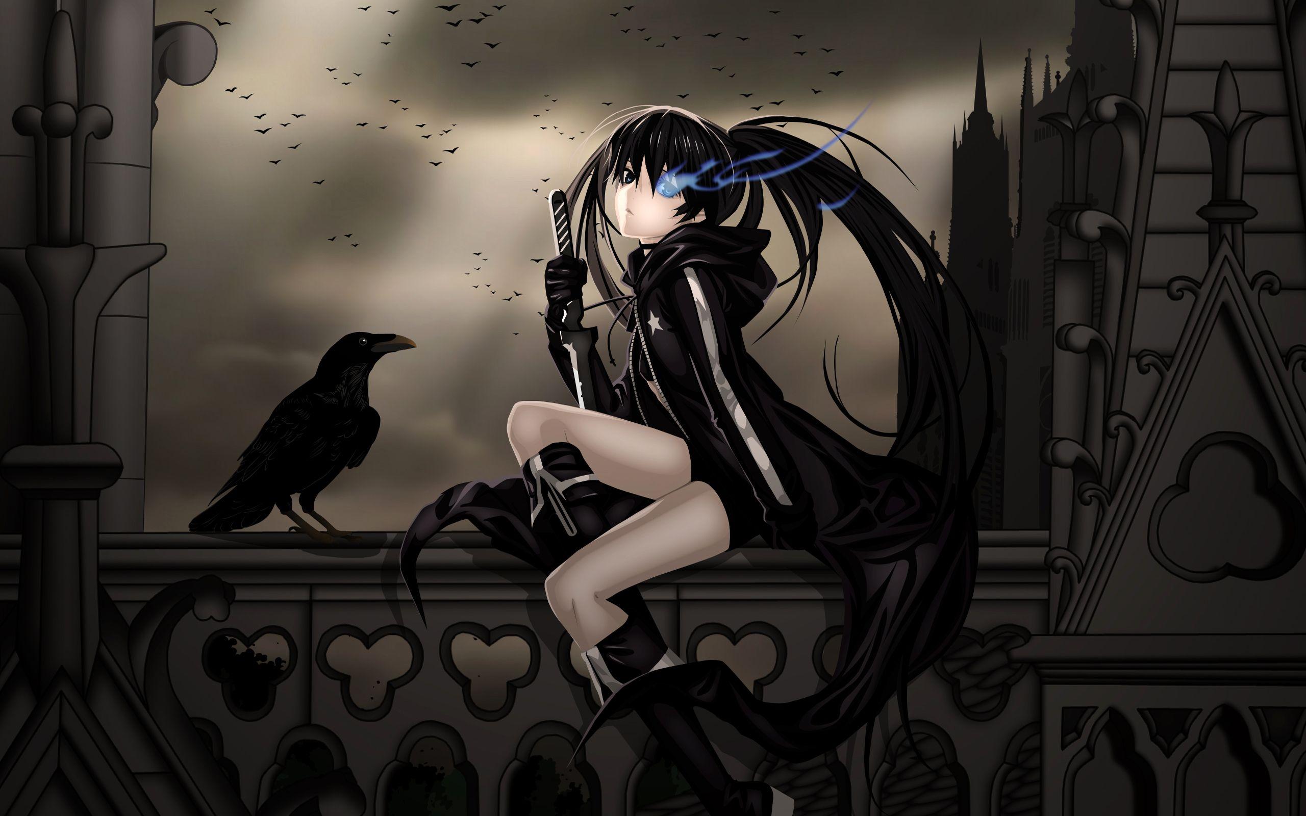 2560x1600 Goth Wallpaper Anime Punk Gothic Hot Girl Fantasy Magic Anime Girls Hot