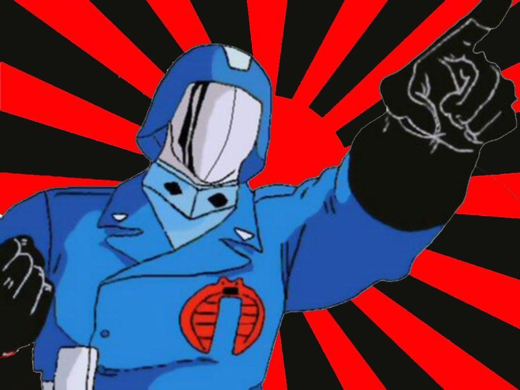 cobra commander face cartoon