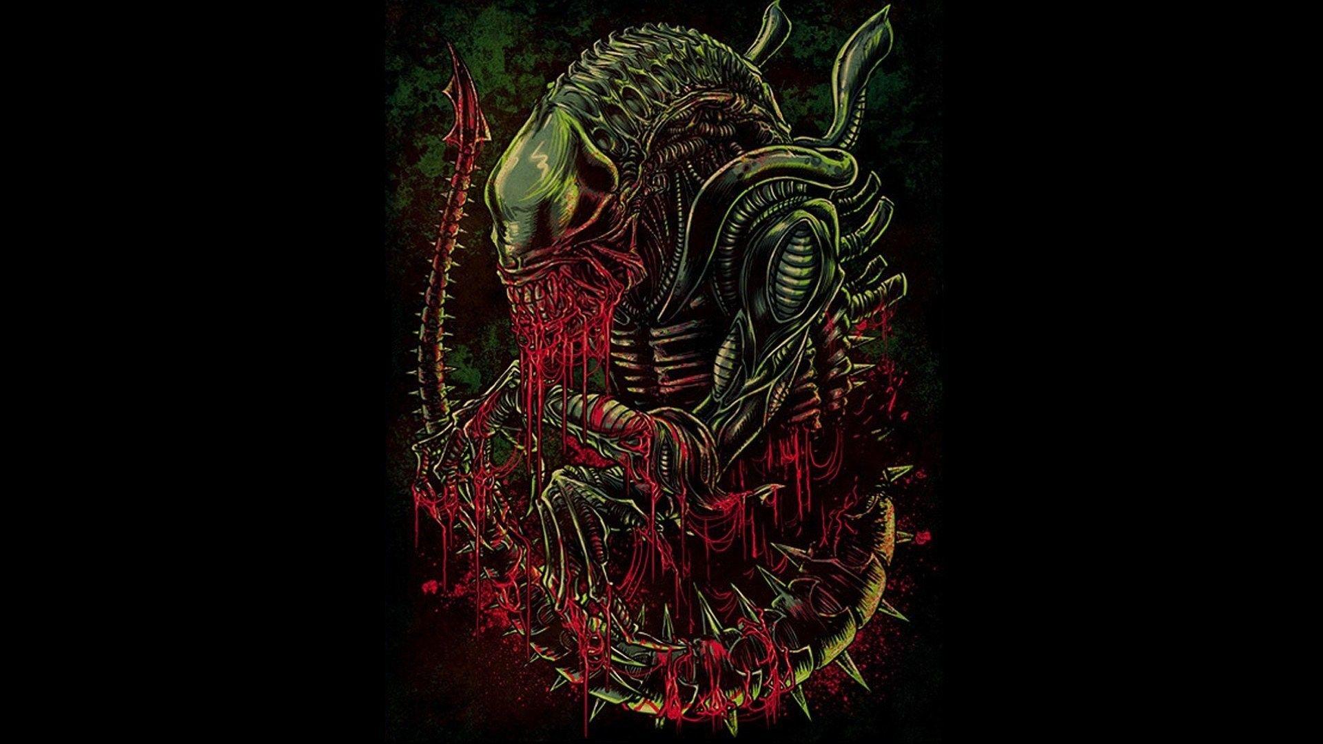 1920x1080 Xenomorph Wallpaper