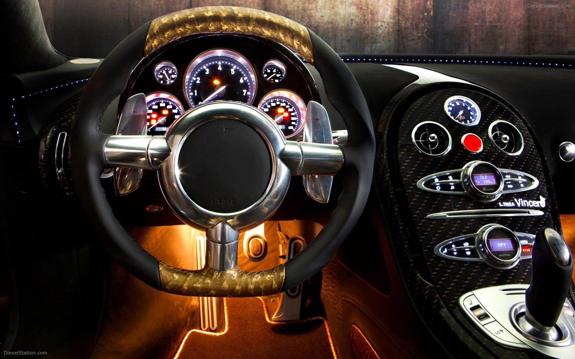 1920x1200 Mansory Bugatti Veyron Linea Vincero dOro Widescreen Exotic Car