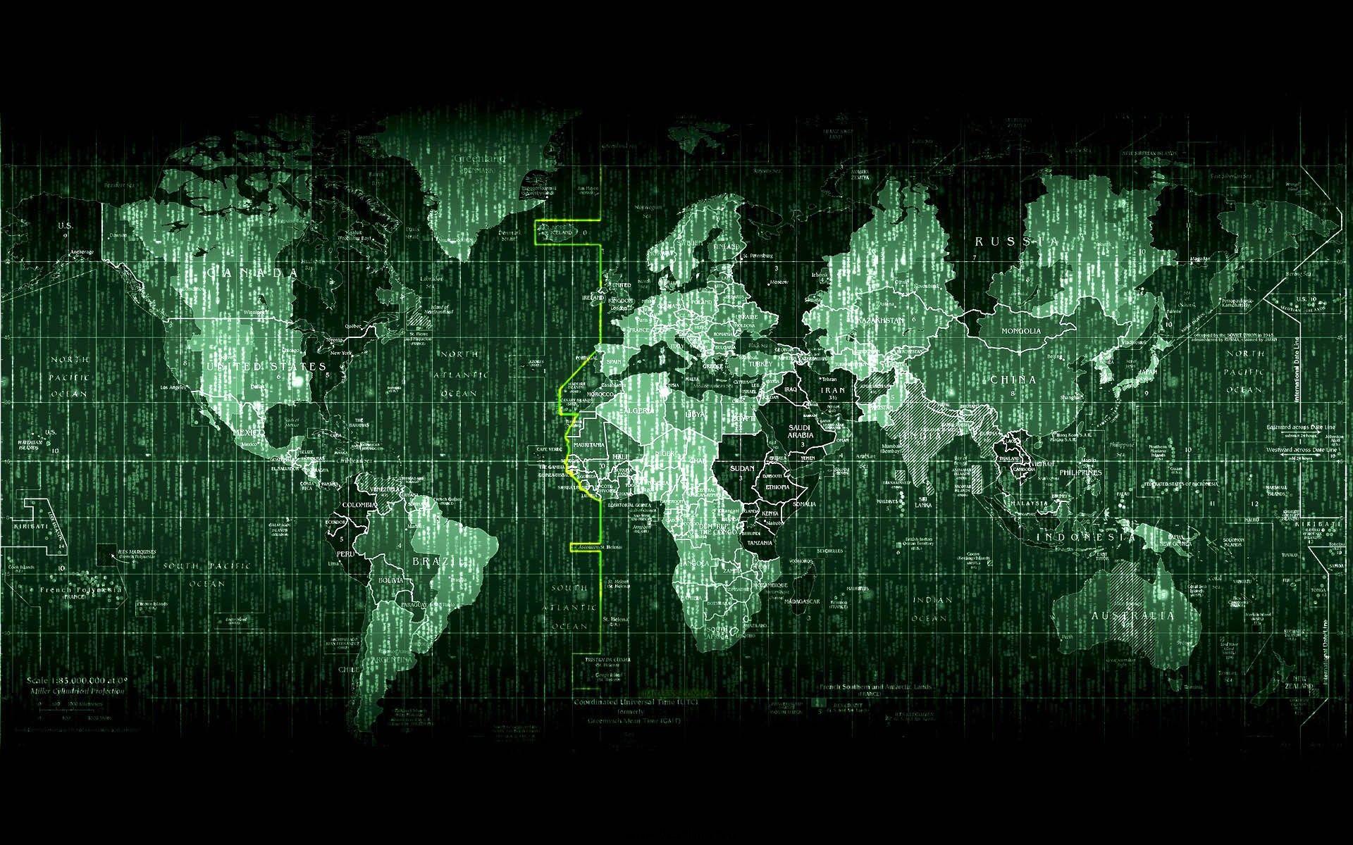 1920x1200 Wallpaper download the world, map, matrix, money, world map resolution 1920x1200