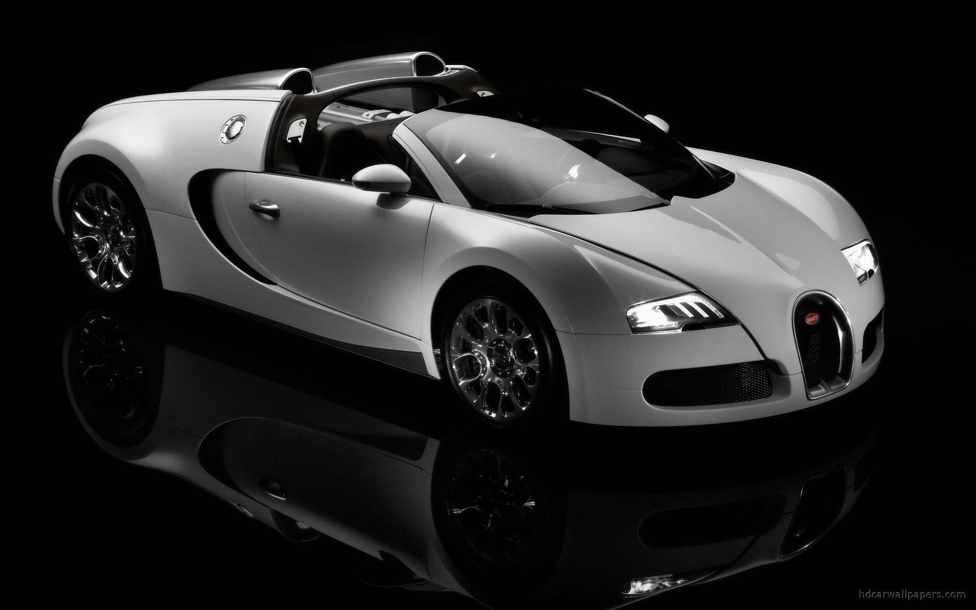 The Luxury And Power Of A White Gold Bugatti Veyron Grand Sport